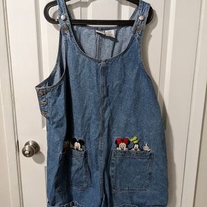 Disney Overall Shorts